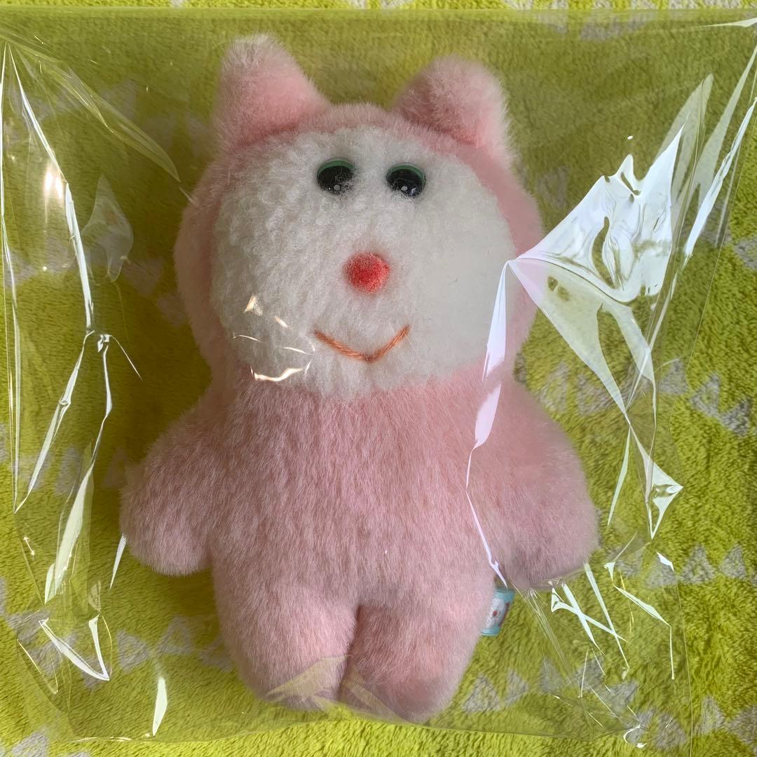 ぬいぐるみ　ハンドメイド作品　ねこ　猫 ⚮̈ . . 桜は散ってしまったかな？🌸 . . . . 明日ヤフオク出品予定