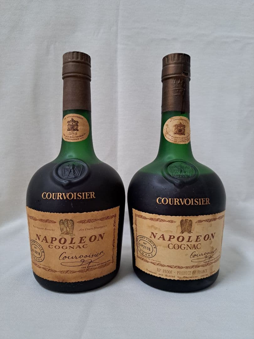 COURVOISIER NAPOLEON COGNAC 2本未開封古酒 楽天市場】2本 クルボアジェ Courvoisier ナポレオン 旧ボトル