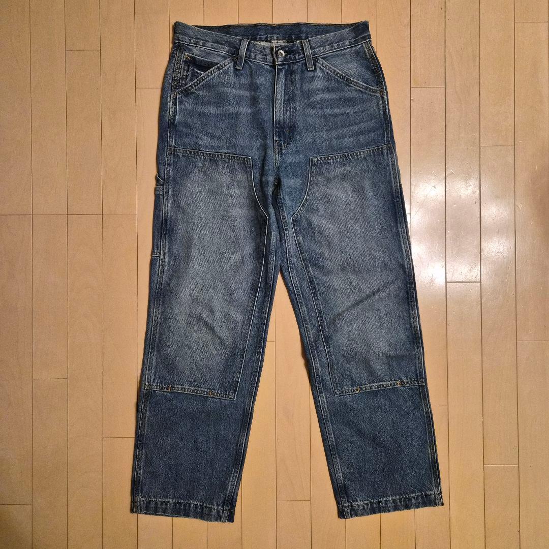 【Levi's】リーバイス 568 ダブルニー W32 568™ ルーズストレート ダブルニー ブラック – リーバイス®公式