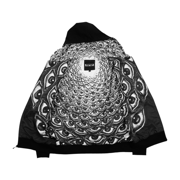Tool Army 10,000 Days Circle Eyes Lined Zip Hoodie | Tool Band Store