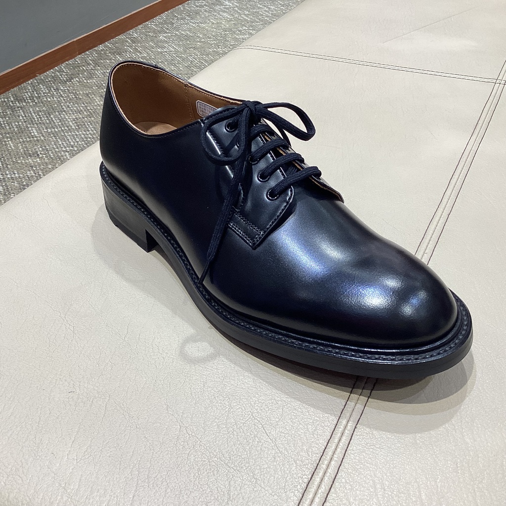 NEW Classic】Plain toe 「02BL」 ブラック試着 | 靴のリーガル