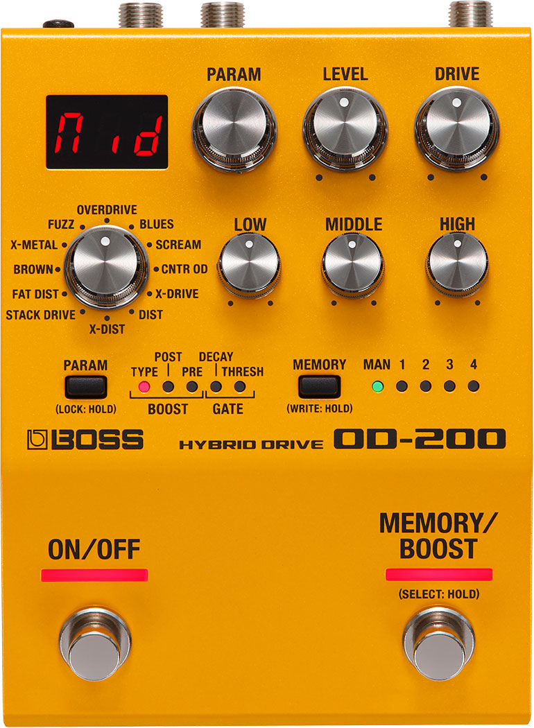 BOSS - OD-200 | Hybrid Drive
