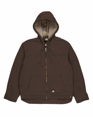Men's Washed Duck Sherpa Lined Work Coat | Berne HJ626