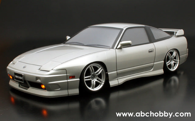 Nissan 180sx TYPE-X Hatch 1-10 Body Set [ABC Hobby] 67137 – Super