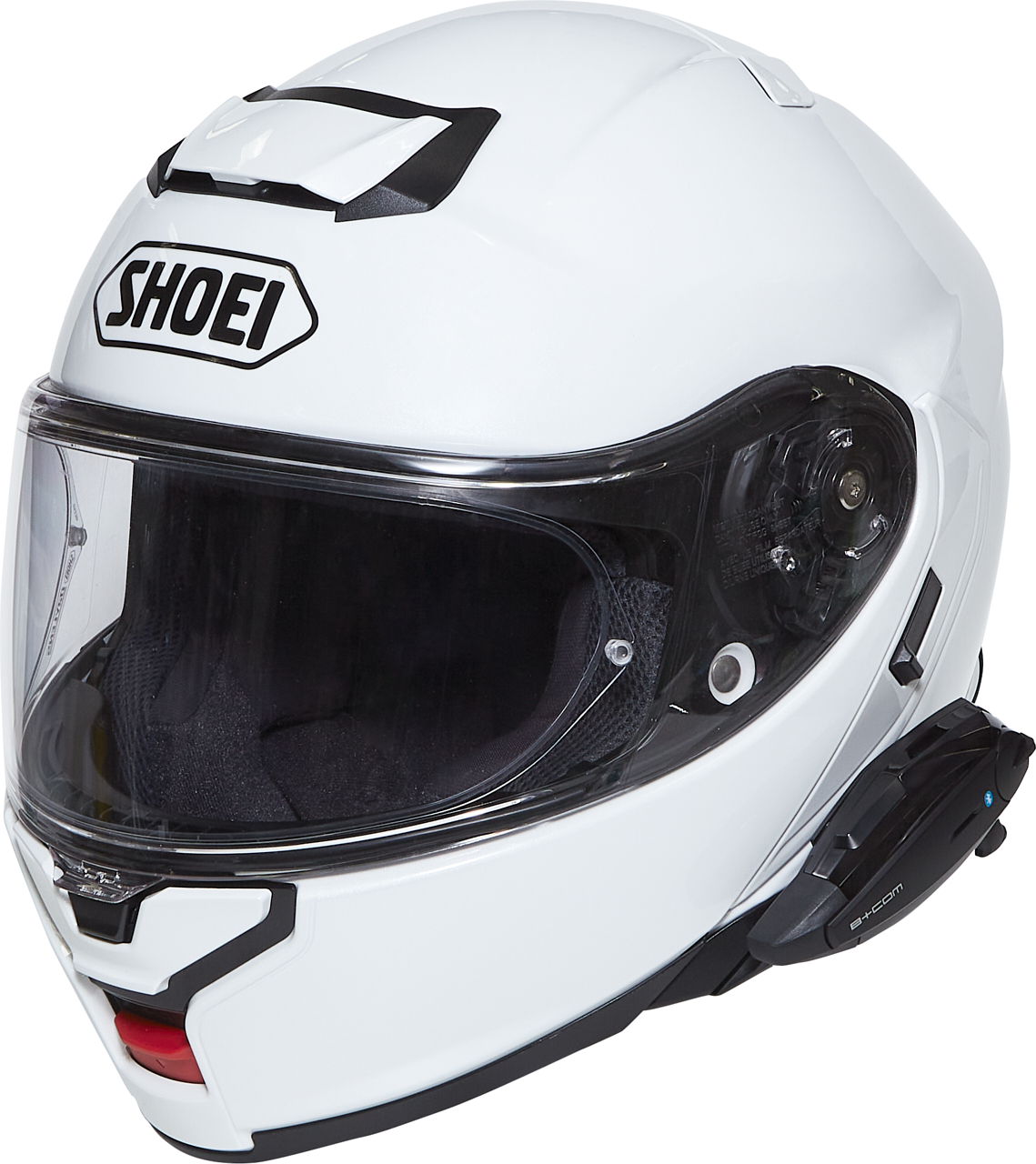 B+COMが美しくジャストフィットして快適に操作できる SHOEIヘルメット