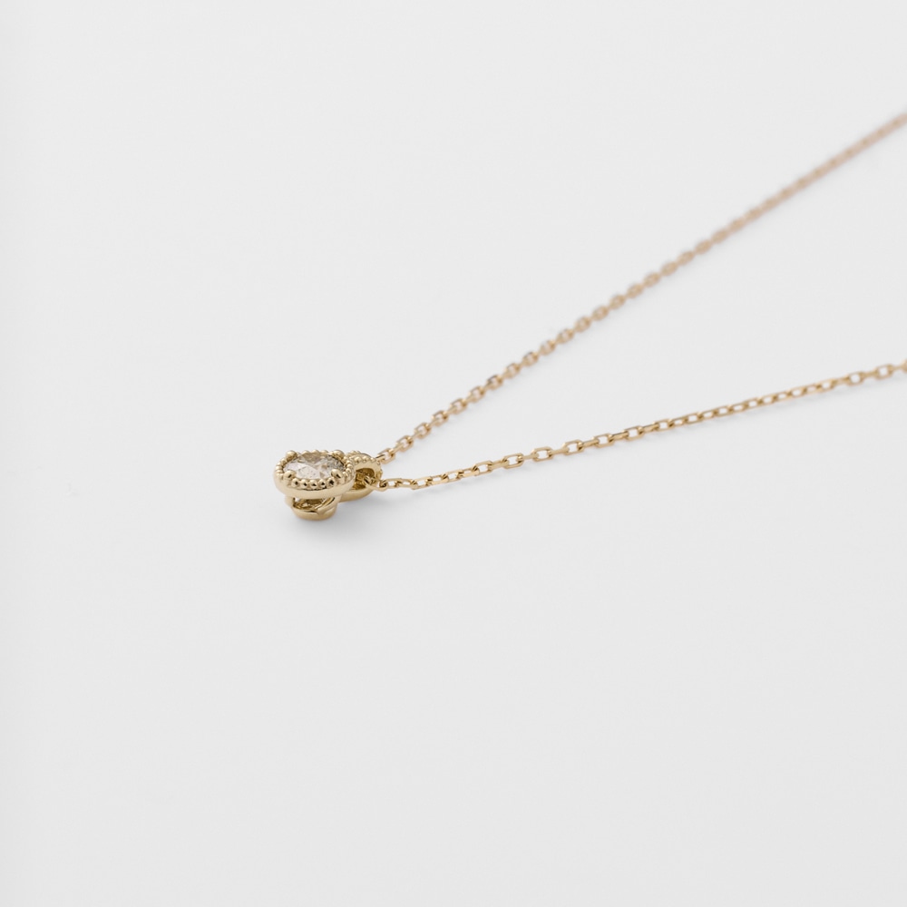 K10ダイヤモンドネックレス（0.1ct）｜ネックレス｜アガット 公式