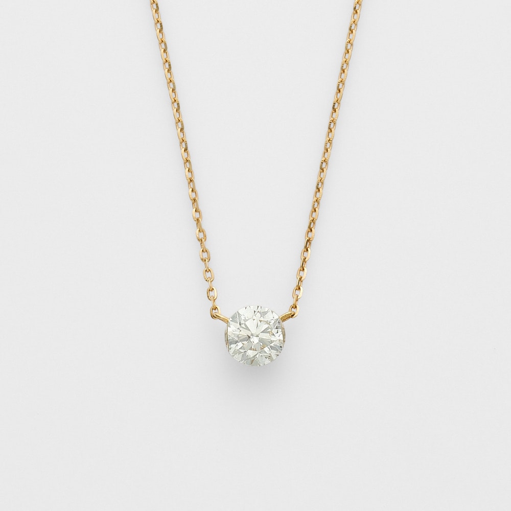 K18ダイヤモンドネックレス（0.3ct）｜ネックレス｜アガット 公式
