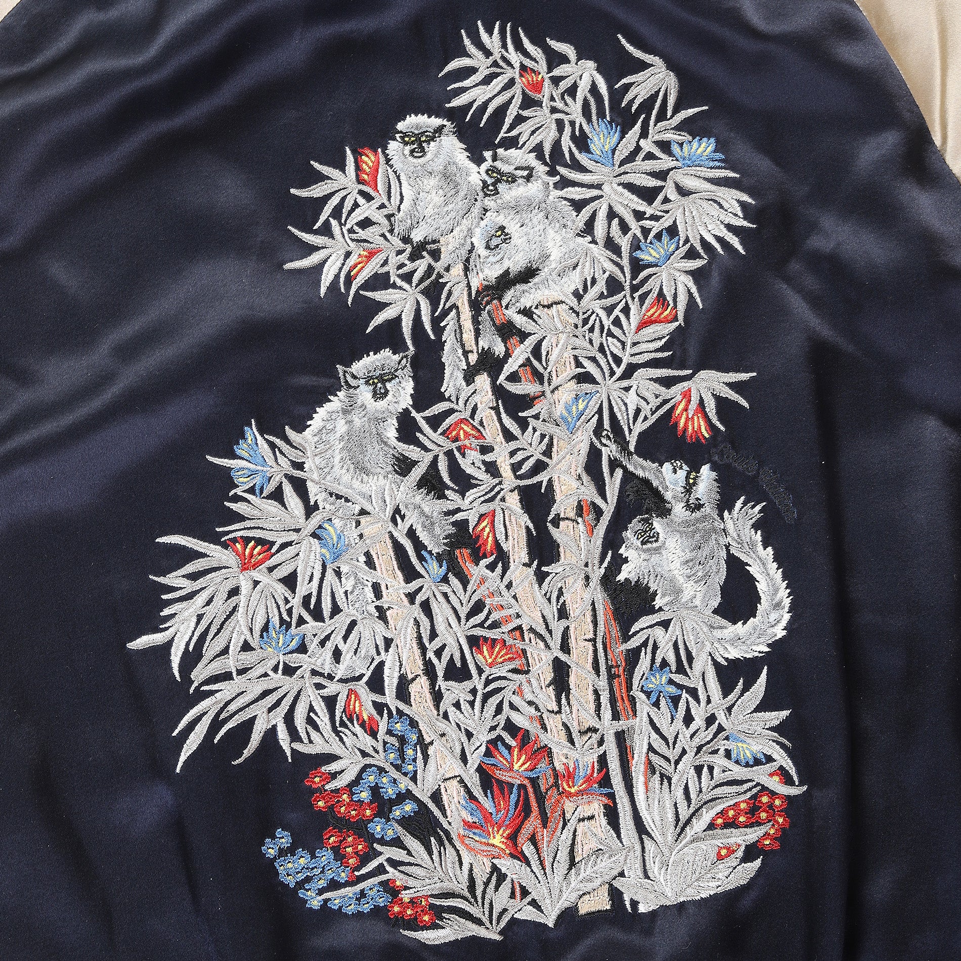 Louis Vuitton SS2016 Sample Monkey Embroidery Souvenir Jacket