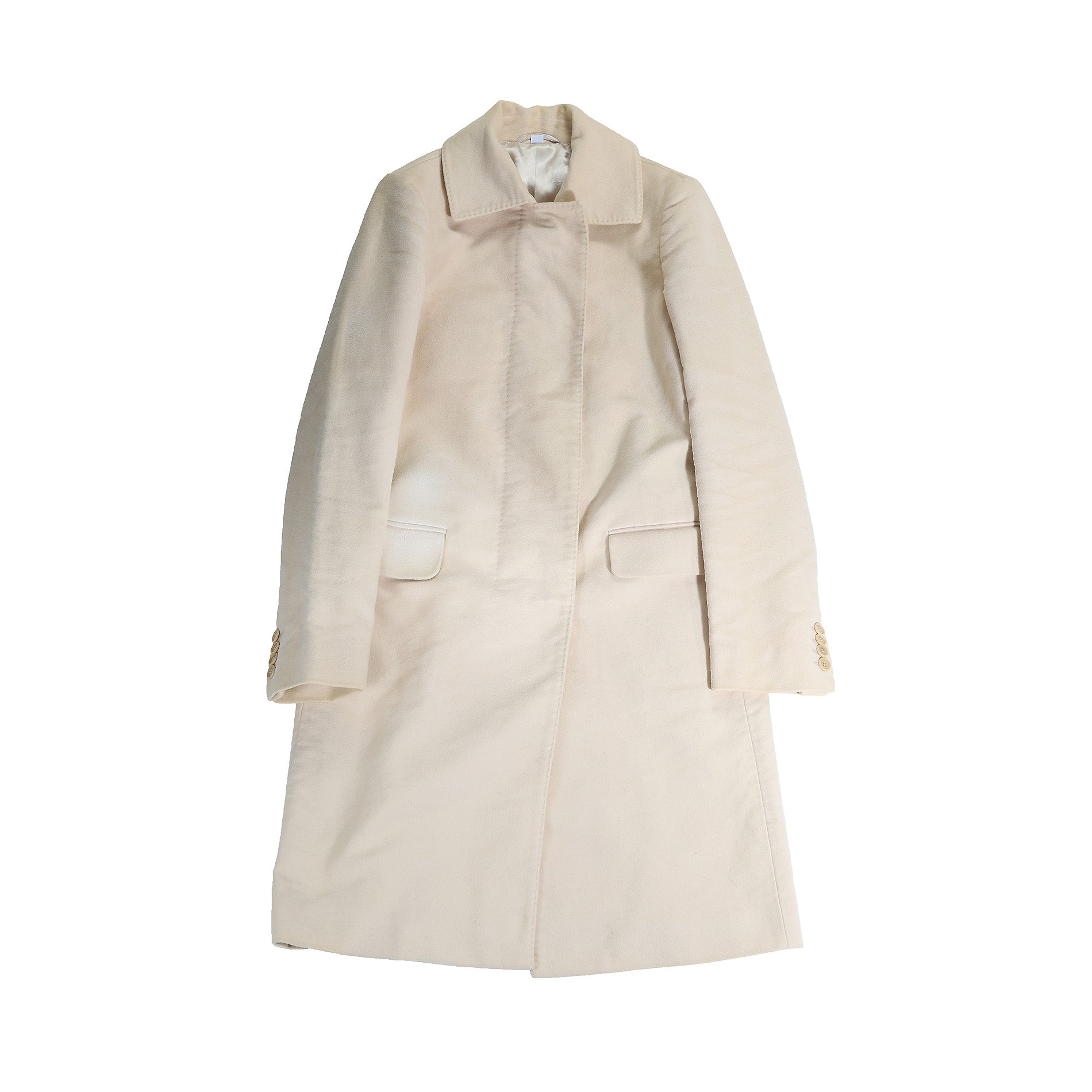 Helmut Lang 2000s Archival Moleskin Coat - Ākaibu Store