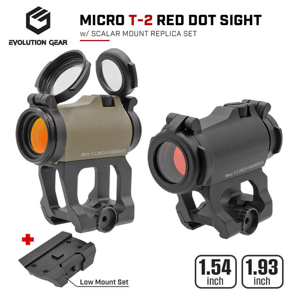 Evolution Gear 製 】 Micro T-2 ドットサイト本体 ＆ SCALARWORKS