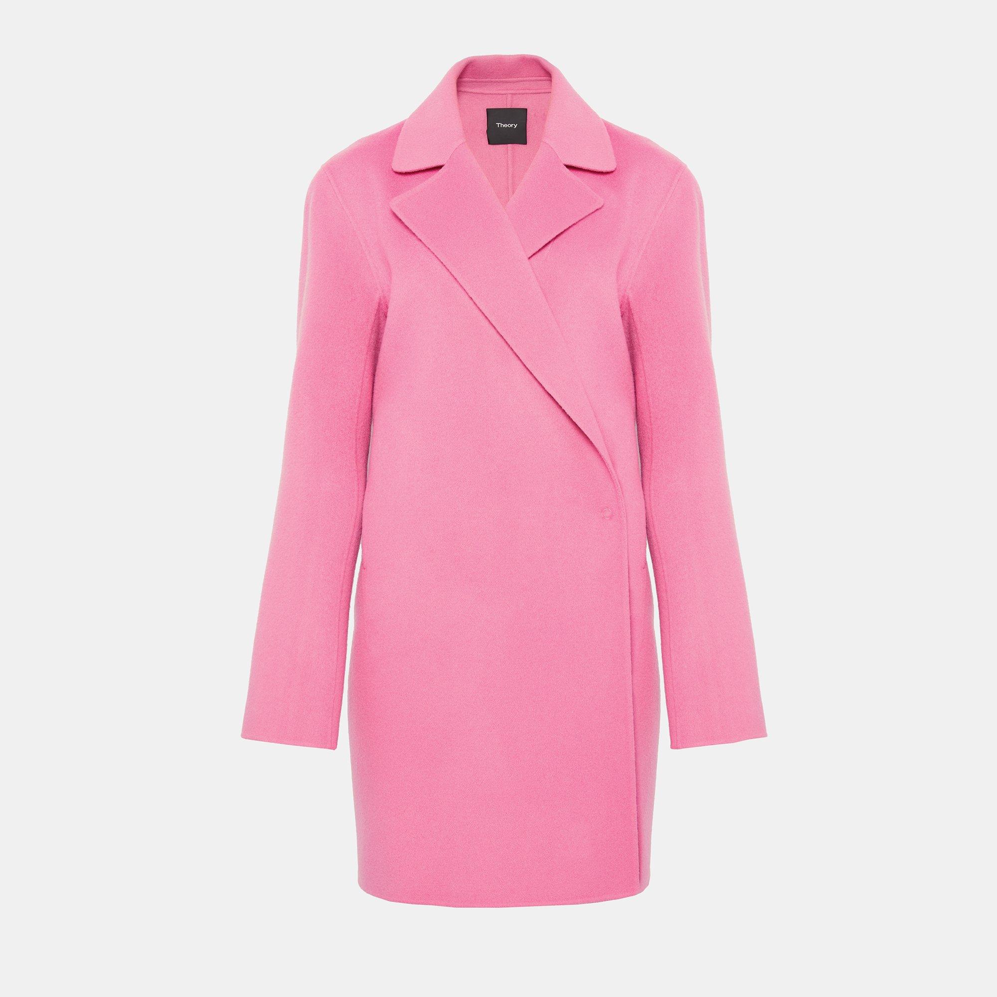 Theory Official Site | Double-Faced Wool-Cashmere Boy Coat