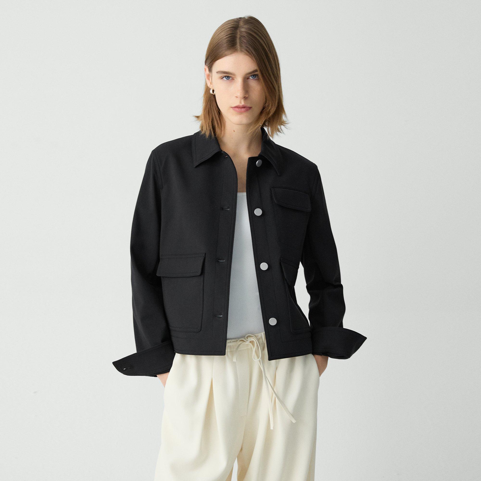 Neoteric Twill Casual Jacket | Theory