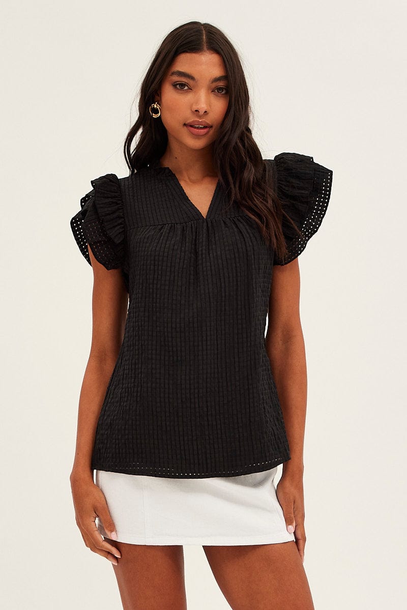 ANDMARY Mew frill tops アンドマリー アンドマリー ANDMARY mew frill