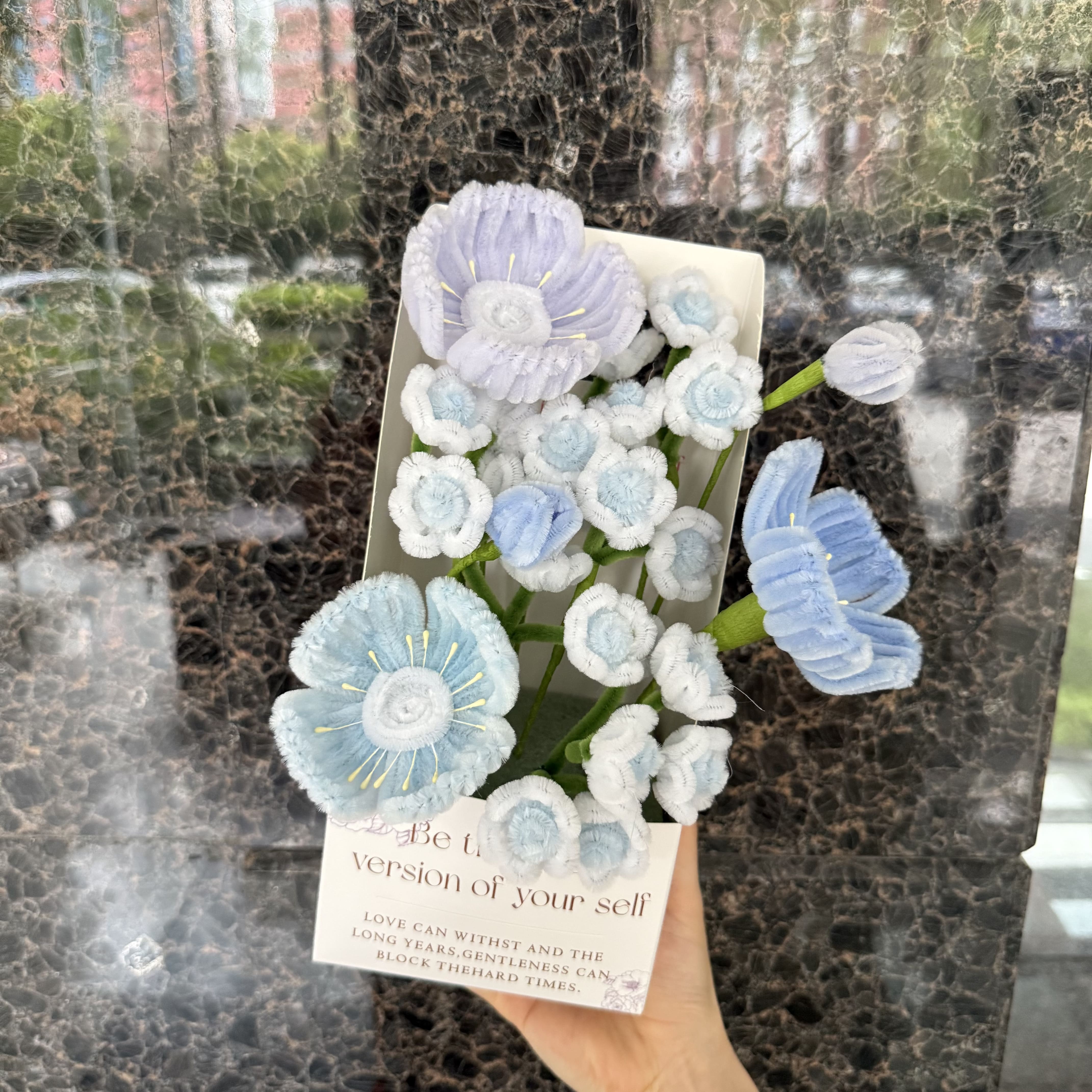 モールフラワー花束 | Pipe Cleaner Flower – AlleyGift