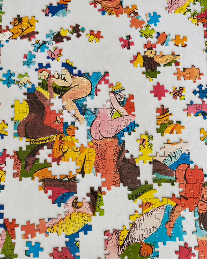 Peach Tree- 500 Piece Jigsaw Puzzle – ALPHACHANNELING