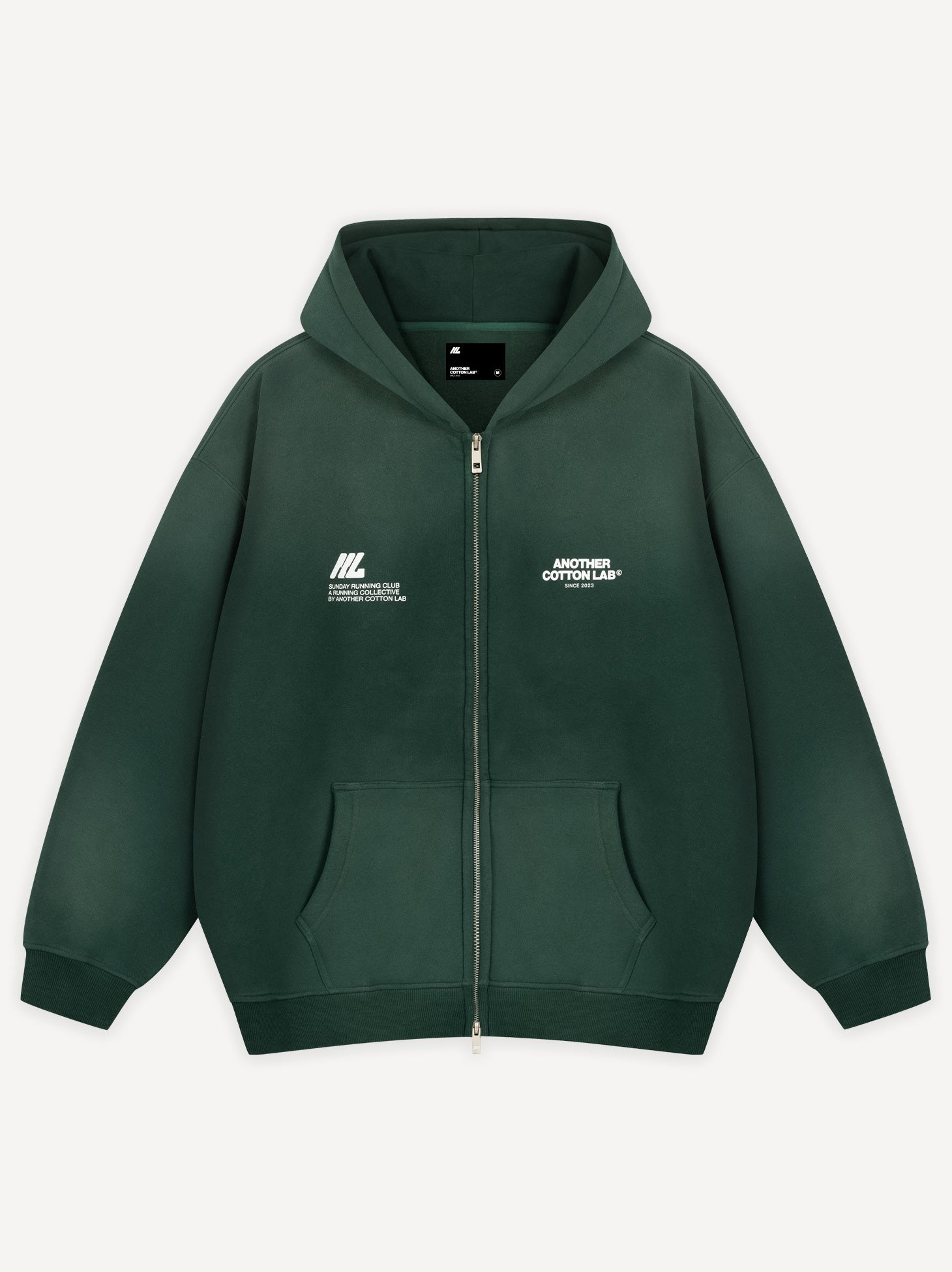 Sunday Running Club Washed Oversized Zip Hoodie – AnotherCottonLab