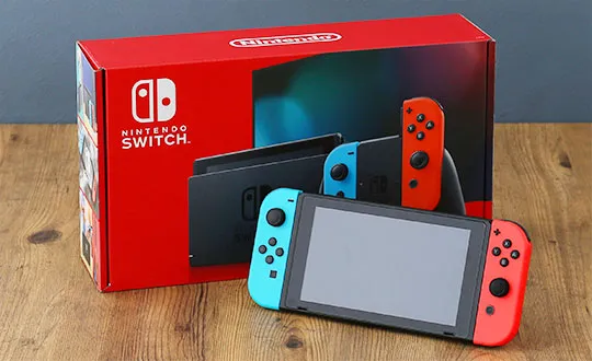 スイッチ ネオンブルー - あの色図鑑