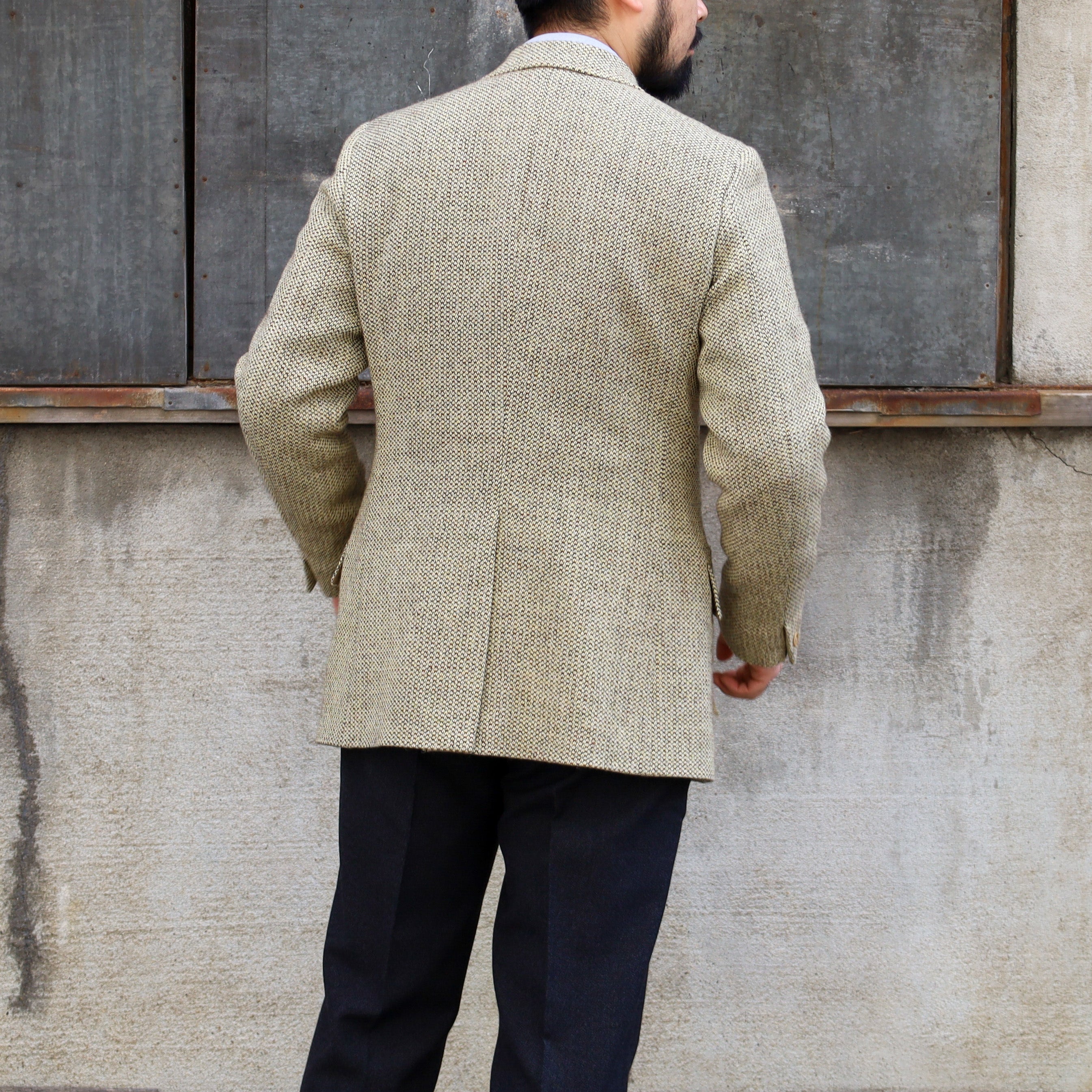 DUNN JACKET WOOL TWEED – ANATOMICA NAGOYA