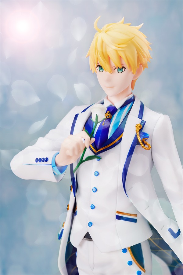 FGO」アーサーが霊衣解放“ホワイトローズ”姿でフィギュア化