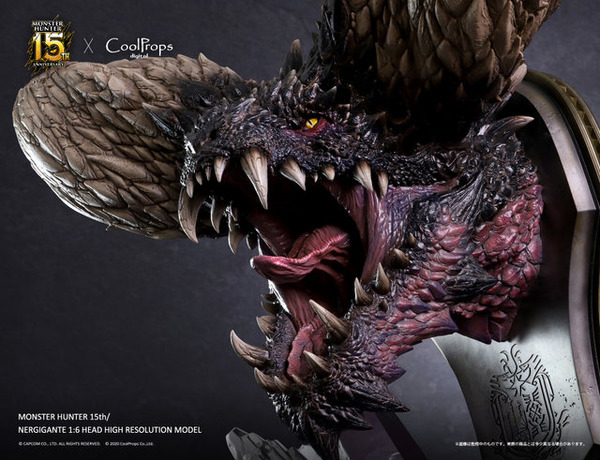 モンスターハンター」これが“30万円”超大型ヘッドモデルの迫力だ