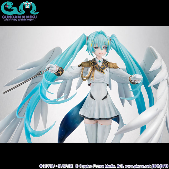 ガンダム」ウイングガンダムゼロ EWをモチーフにした“初音ミク