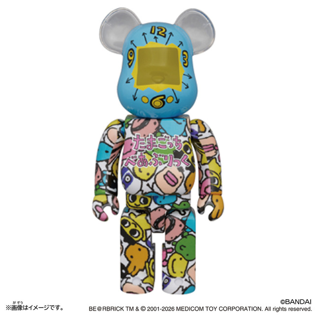 たまごっち」超レア♪ BE@RBRICKとの限定コラボ販売！「大たまごっち展