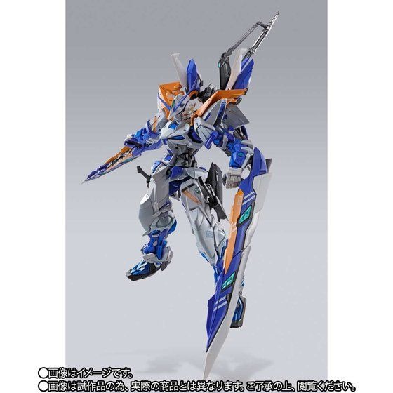ガンダムSEED」アストレイ ブルーフレームセカンドリバイ、METAL BUILD