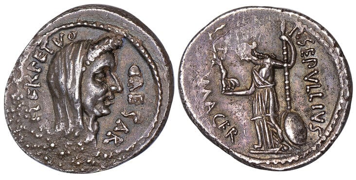 真正品・銀質保証]K50 ローマ帝国 138-140年 デナリウス銀貨 初期型