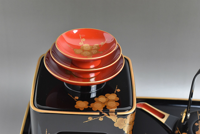 輪島塗 お屠蘇セット - 生活骨董と古布のアンティークショップ antique