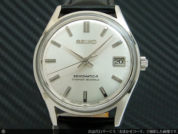 JA-0794| セイコー セイコーマチック-R 30石 8305-8010 SS デイト