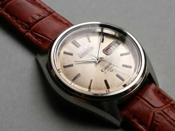 JA-0305| セイコー 5ACTUS×CANON ダブルネーム 1970's 希少 SEIKO