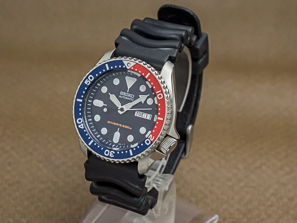 JA-2795| セイコー ダイバー 7S26-0020 赤青ベゼル ペプシ