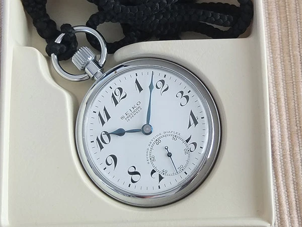 JA-2387| セイコー SEIKO 19セイコー 懐中時計 ブルースチール針