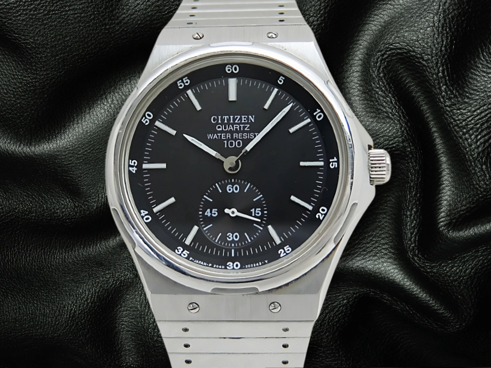 JA-3071| シチズン シャレックスPW 2040-204336 K SS ブラックダイヤル