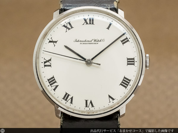 IWC ヴィンテージ SSラウンド 手巻き Cal.403 ローマンインデックス