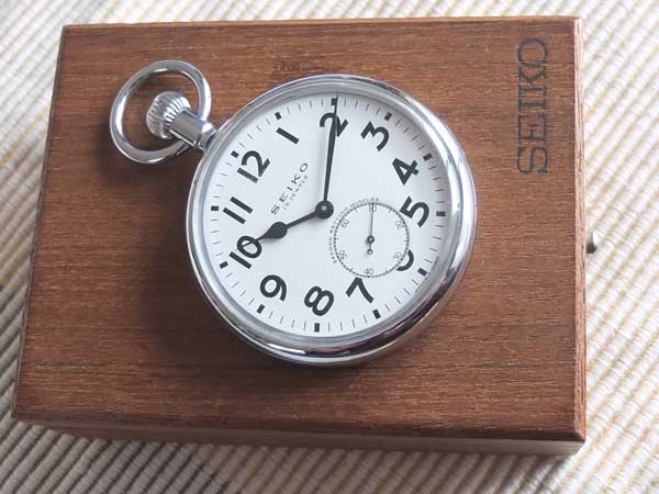 激レア稼動品!】[SEIKO] 懐中時計 7C21-0A12(JR東日本仙台) 激レア稼動