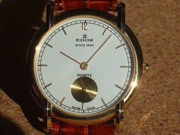エドックス EDOX ダイアマチック3000 9面カットガラス ライトブラウン