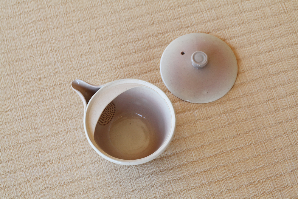 宝瓶 燔師（宇治の陶土）M 朝日窯工房作｜朝日焼 〜京都・宇治の茶陶