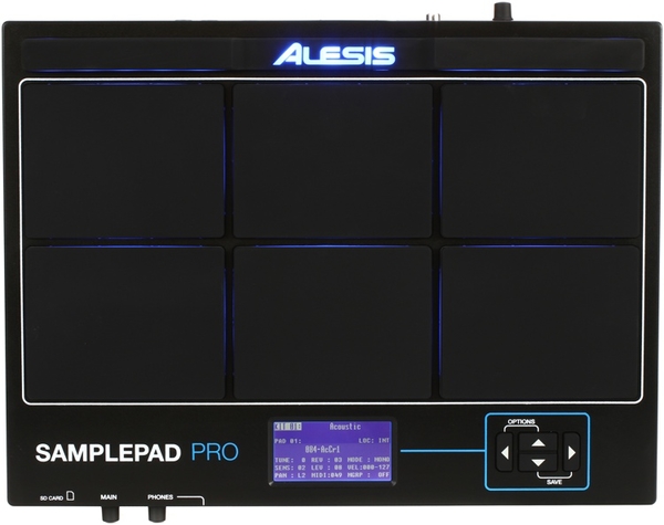 Percussão Eletrônica Alesis Sample Pad Pro | Musitech Instrumentos