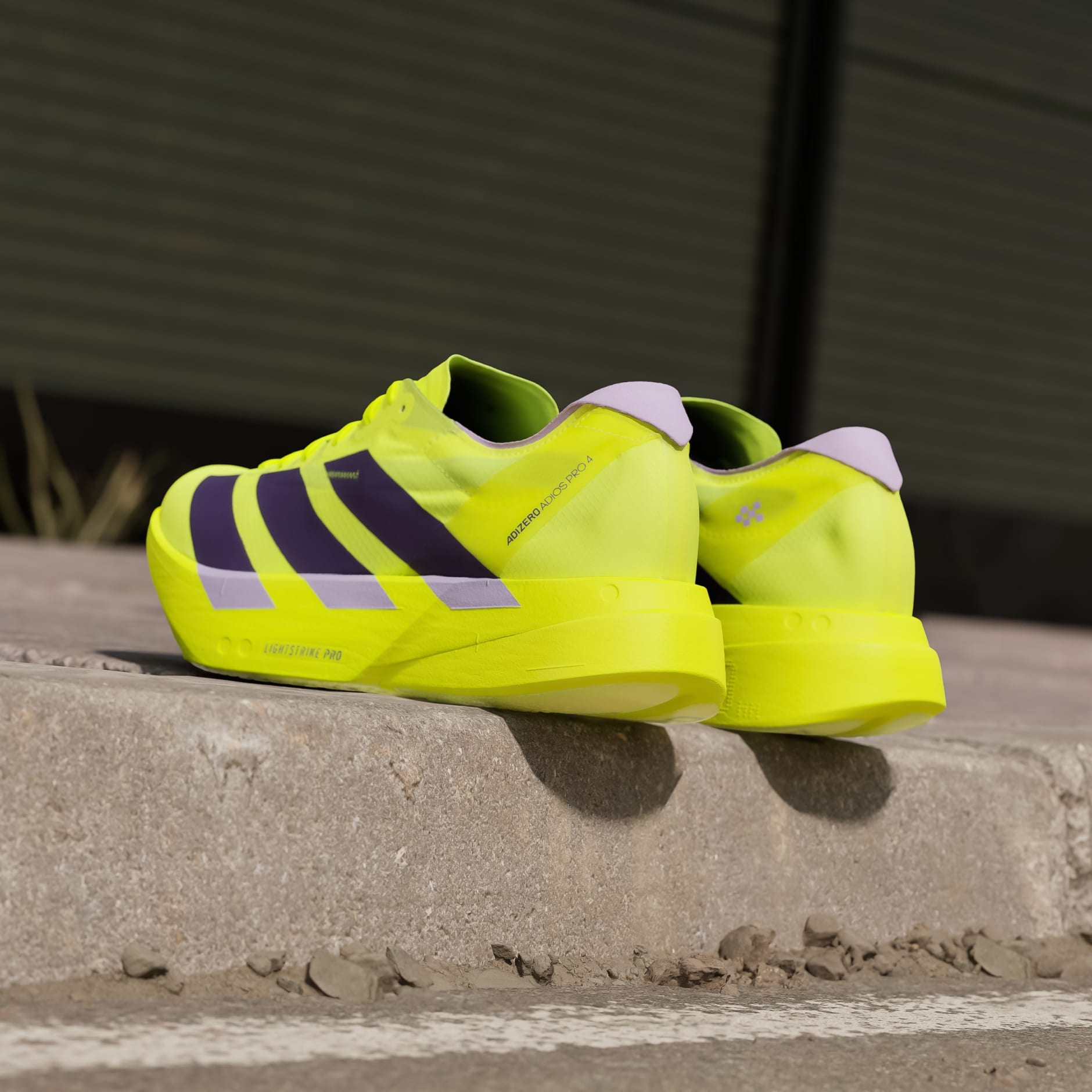 adidas Adizero Adios Pro 4 Shoes - Yellow | adidas UAE