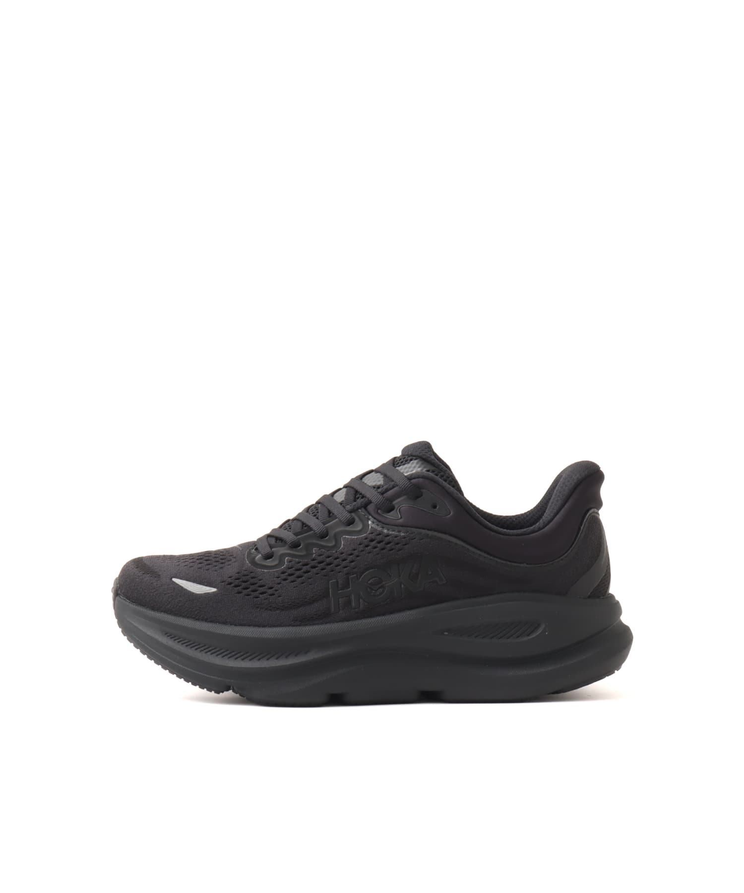 HOKA BONDI 9 BLACK / BLACK（ホカ ボンダイ 9-ブラック） | atmos