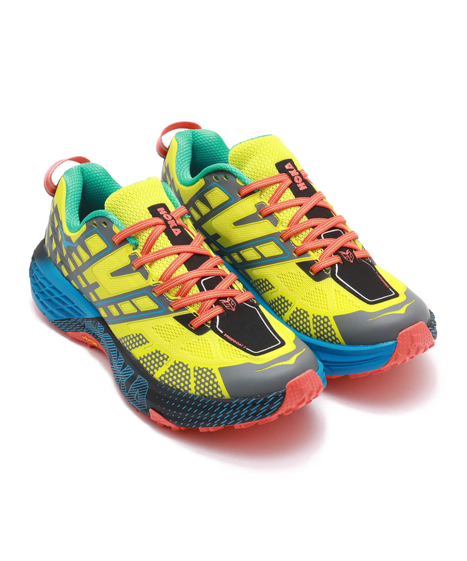 HOKA SPEEDGOAT 2 HOKA CITRUS / HOKA BLUE（ホカ スピードゴート 2