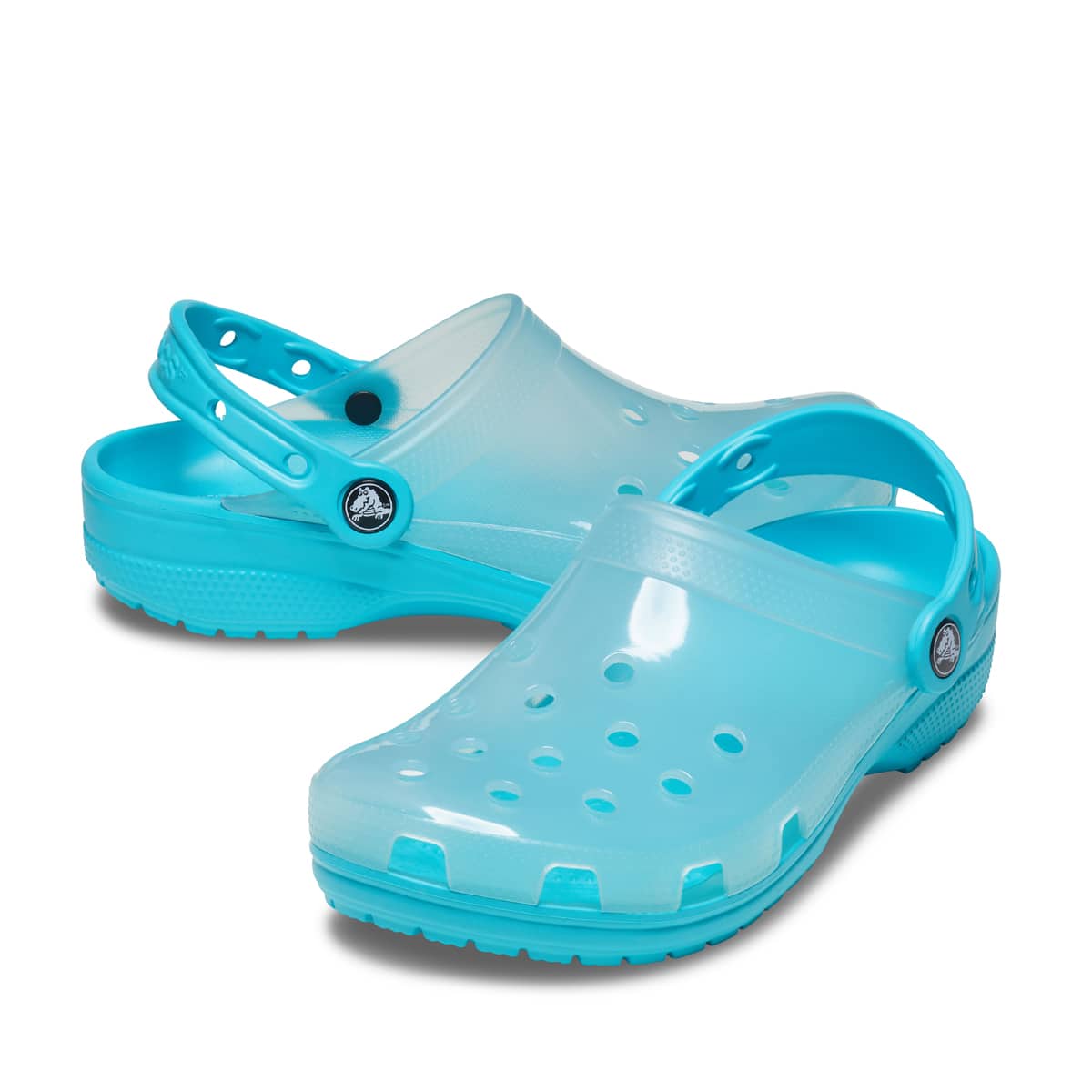 crocs Classic Translucent Clog Digital Aqua （クロックスクラシック