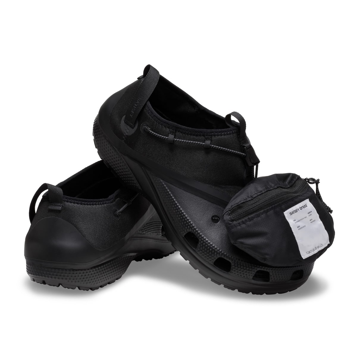 crocs SR × Crocs Classic Clog Black 23SS-S（クロックス × サティス