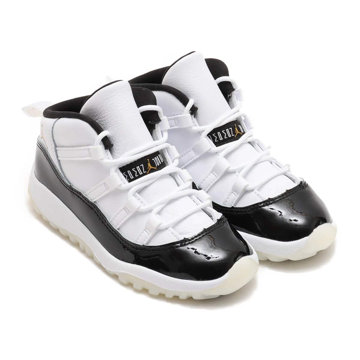 JORDAN BRAND JORDAN 11 RETRO TD WHITE/METALLIC GOLD-BLACK
