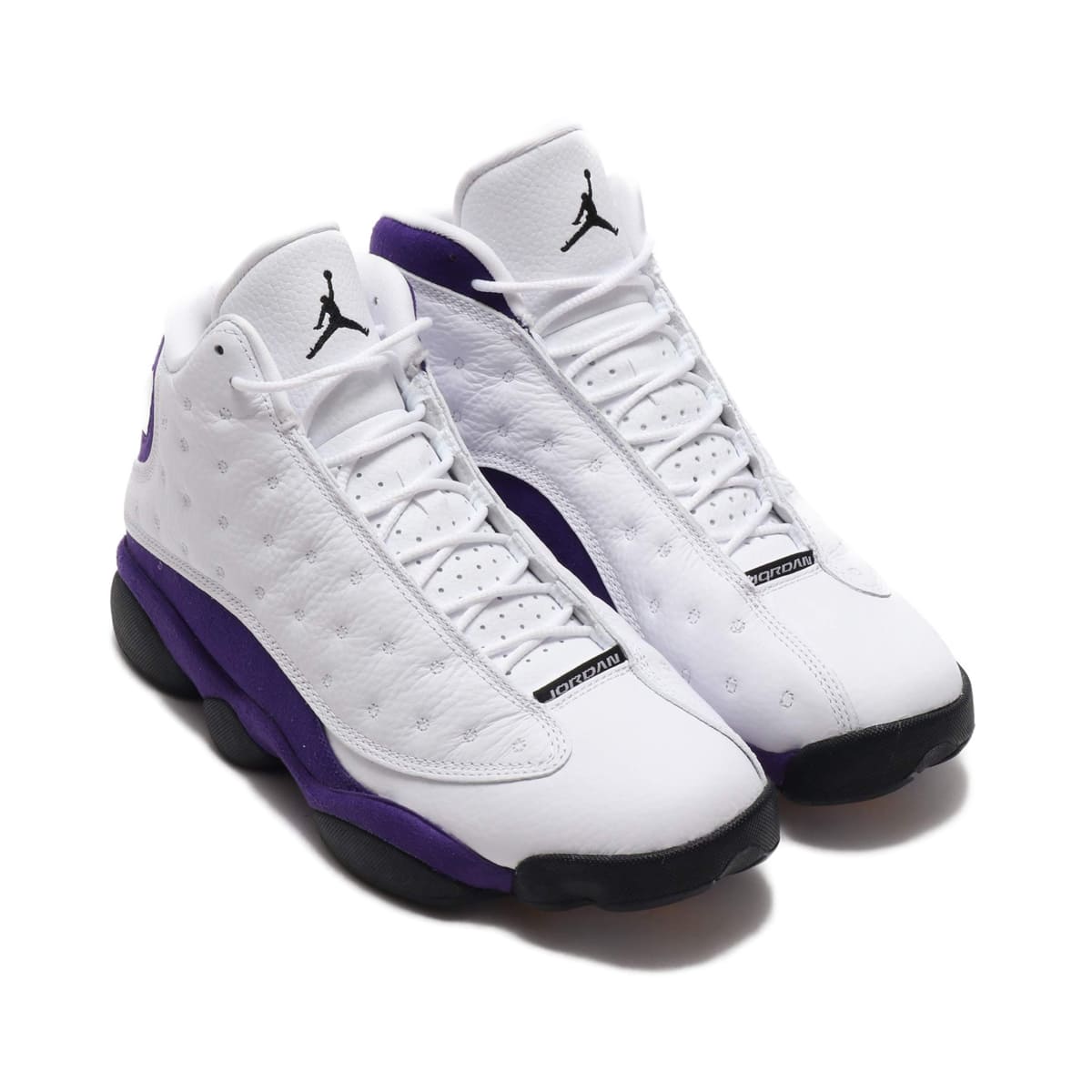 JORDAN BRAND AIR JORDAN 13 RETRO WHITE/BLACK-COURT PURPLE