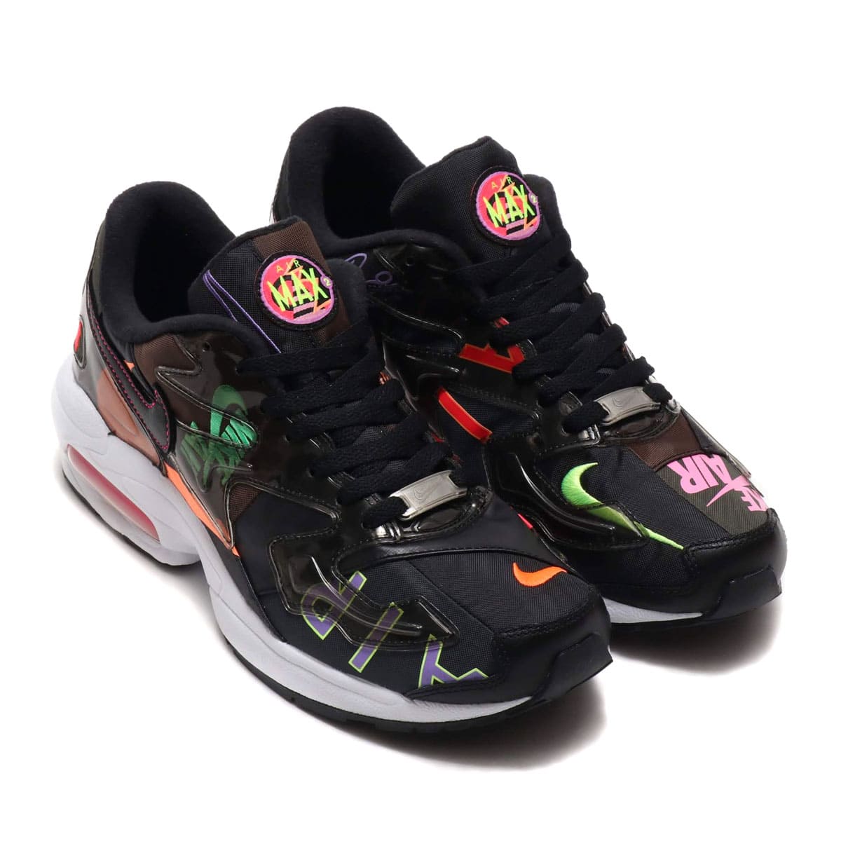 NIKE AIR MAX2 LIGHT QS BLACK/BLACK-RACER PINK 19SU-S（ナイキ エア