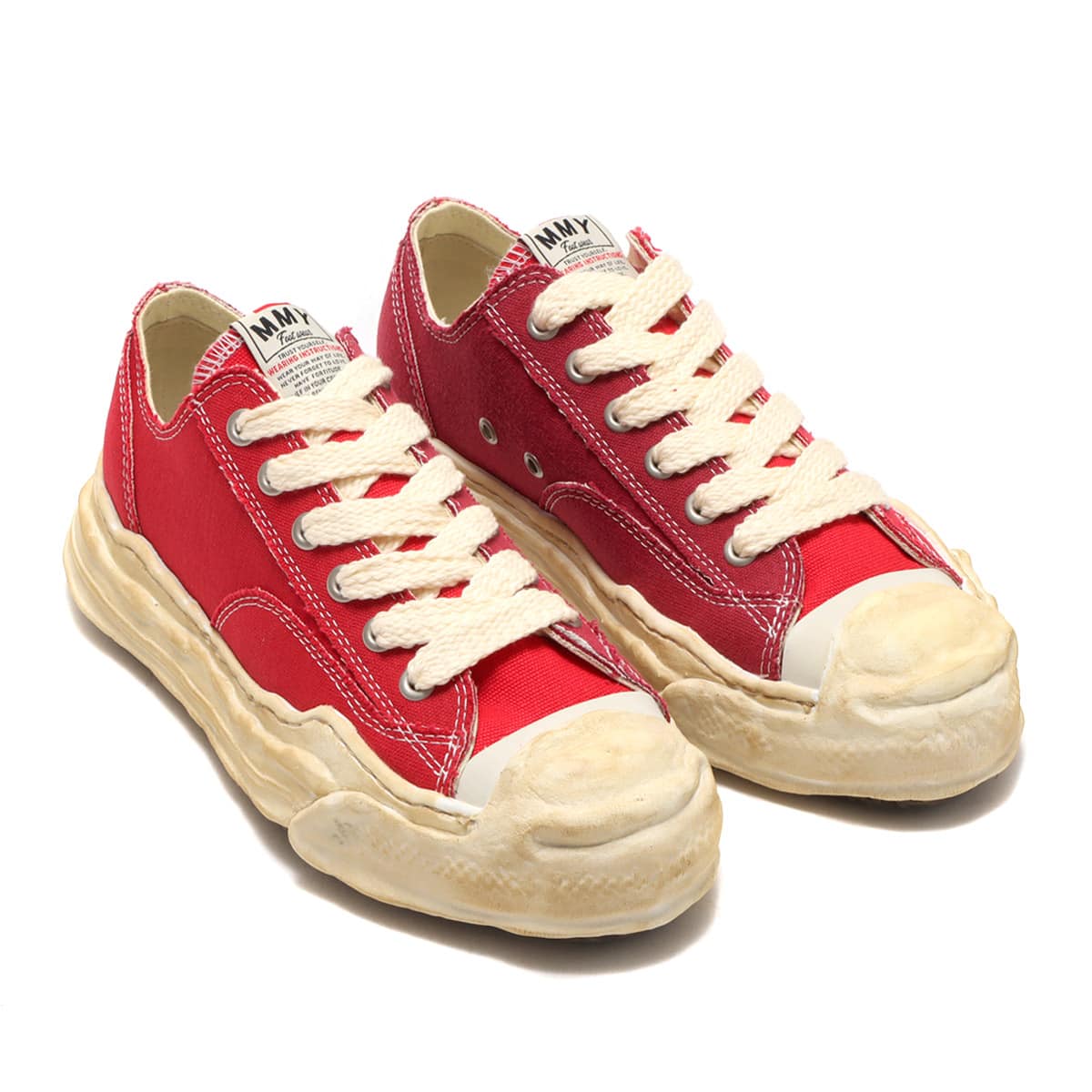 Maison MIHARA YASUHIRO HANK od canvas low レッド （メゾンミハラ