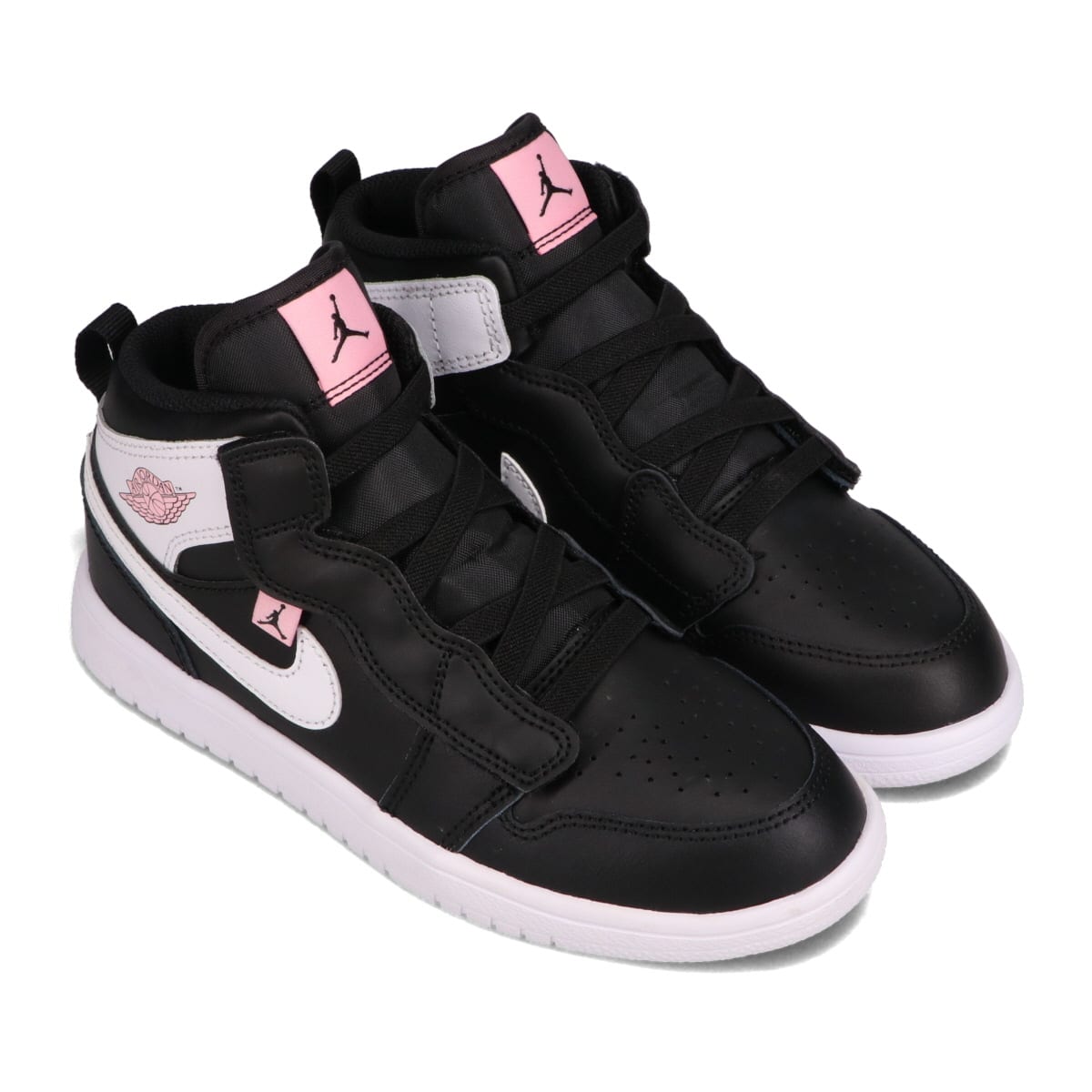 JORDAN BRAND JORDAN 1 MID ALT PS BLACK/WHITE-ARCTIC PUNCH 21SP-I