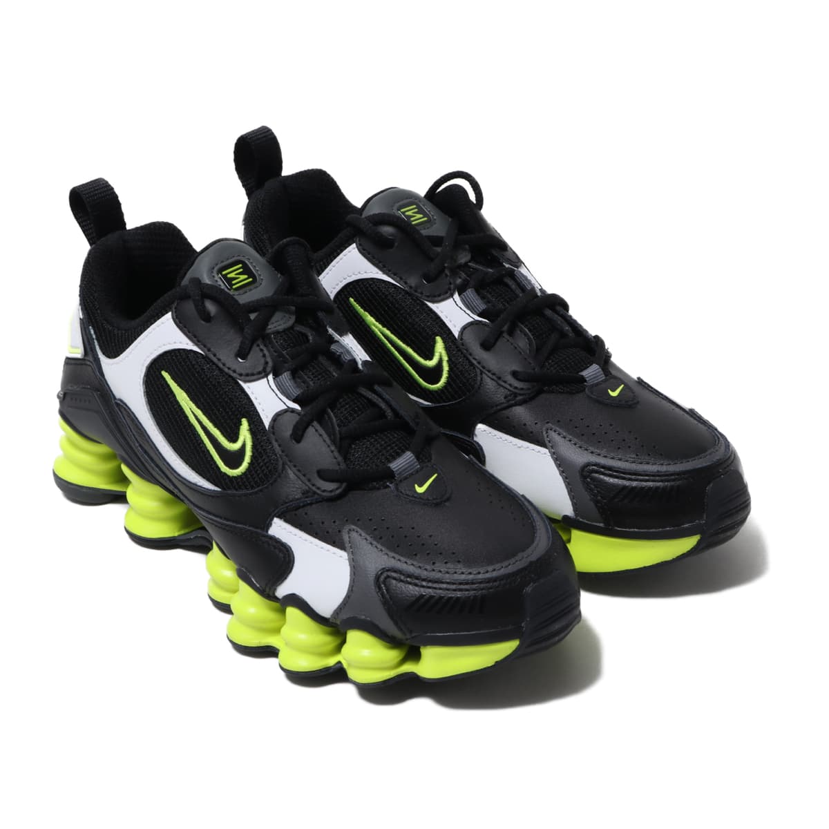 NIKE W SHOX TL NOVA BLACK/BLACK-LEMON VENOM-IRON GREY 20SP-I